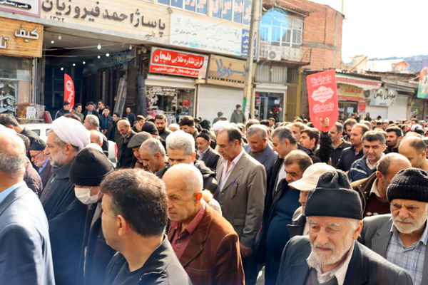 راهپیمایی ۲۲ بهمن بخش بندپی شرقی