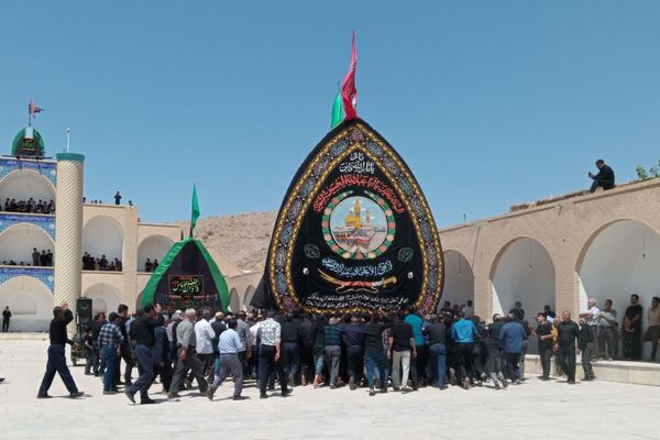  جلوه‌هایی از عزاداری مردم بنادکوک در روز شهادت امام رضا(ع)