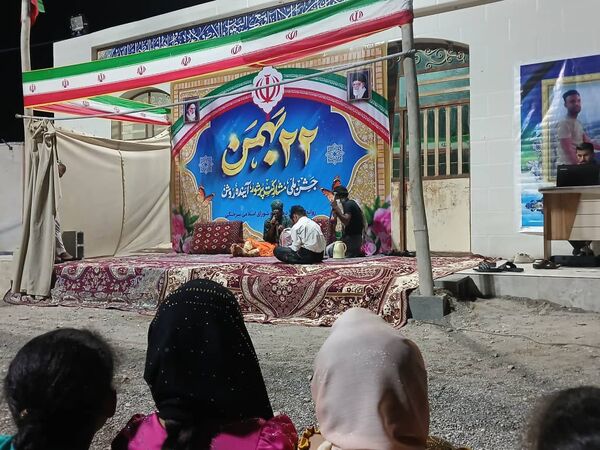 راهپیمایی ۲۲ بهمن در شهر شمیل بندرعباس