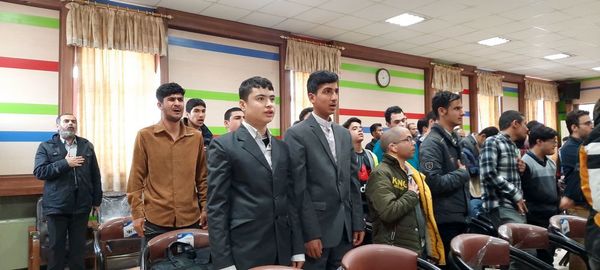 افتتاح نمازخانه هنرستان شبانه‌روزی کار و دانش خاص عبدالحسین تنباکوچی