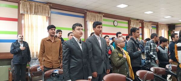 افتتاح نمازخانه هنرستان شبانه‌روزی کار و دانش خاص عبدالحسین تنباکوچی