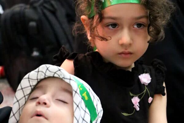 مراسم شیرخوارگان حسینی در منطقه پردیس 