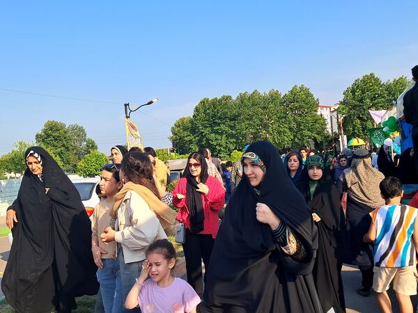مهمانی پدرانه به‌مناسبت عید غدیر در قائمشهر