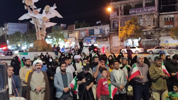 تجمع قدردانی از «وعده صادق ۲» در یاسوج