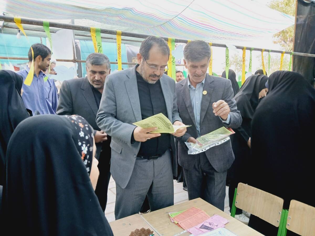 آیین افتتاحیه موکب شهدای دانش‌آموز شهرستان بهار 