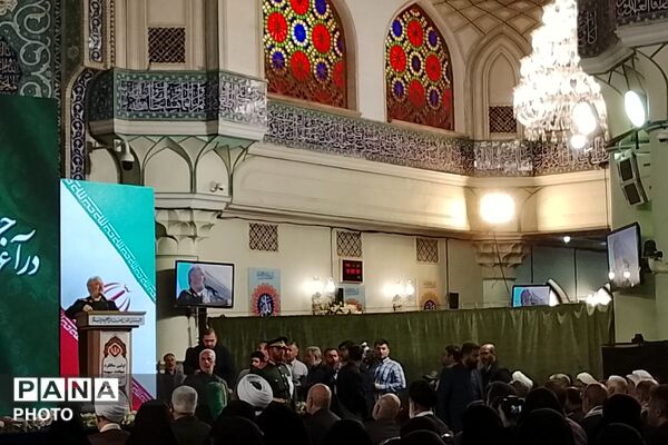 مراسم سالگرد شهادت سپهبد حسین سلامی در حرم مطهر شاه عبدالعظیم حسنی