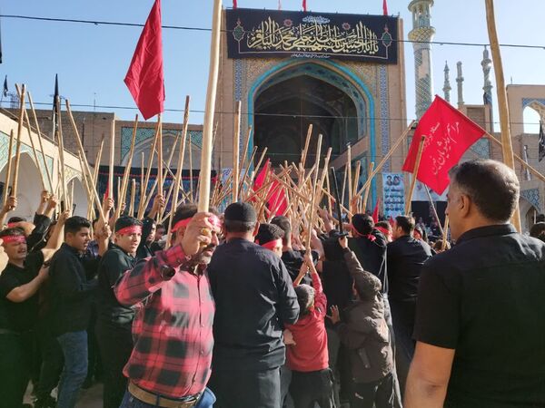 آیین باشکوه قالیشویان مشهد اردهال کاشان