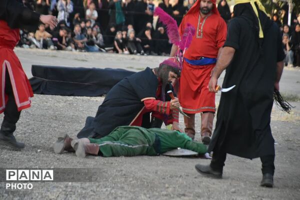 نمایش تعزیه در مهستان