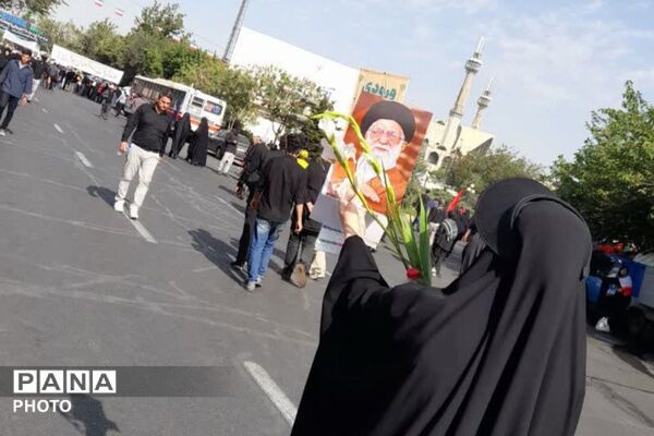 وداع با آقای شهید ایران 