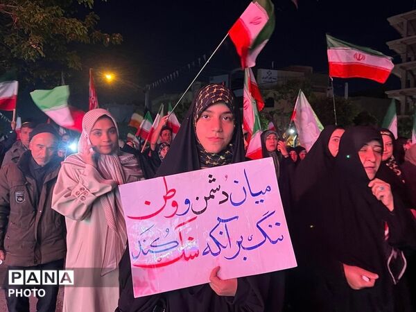 صدای الله اکبر طنین آواز خیابان‌های کرج 