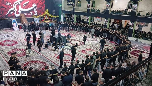 نوای محرم در حسینیه شهر بخ
