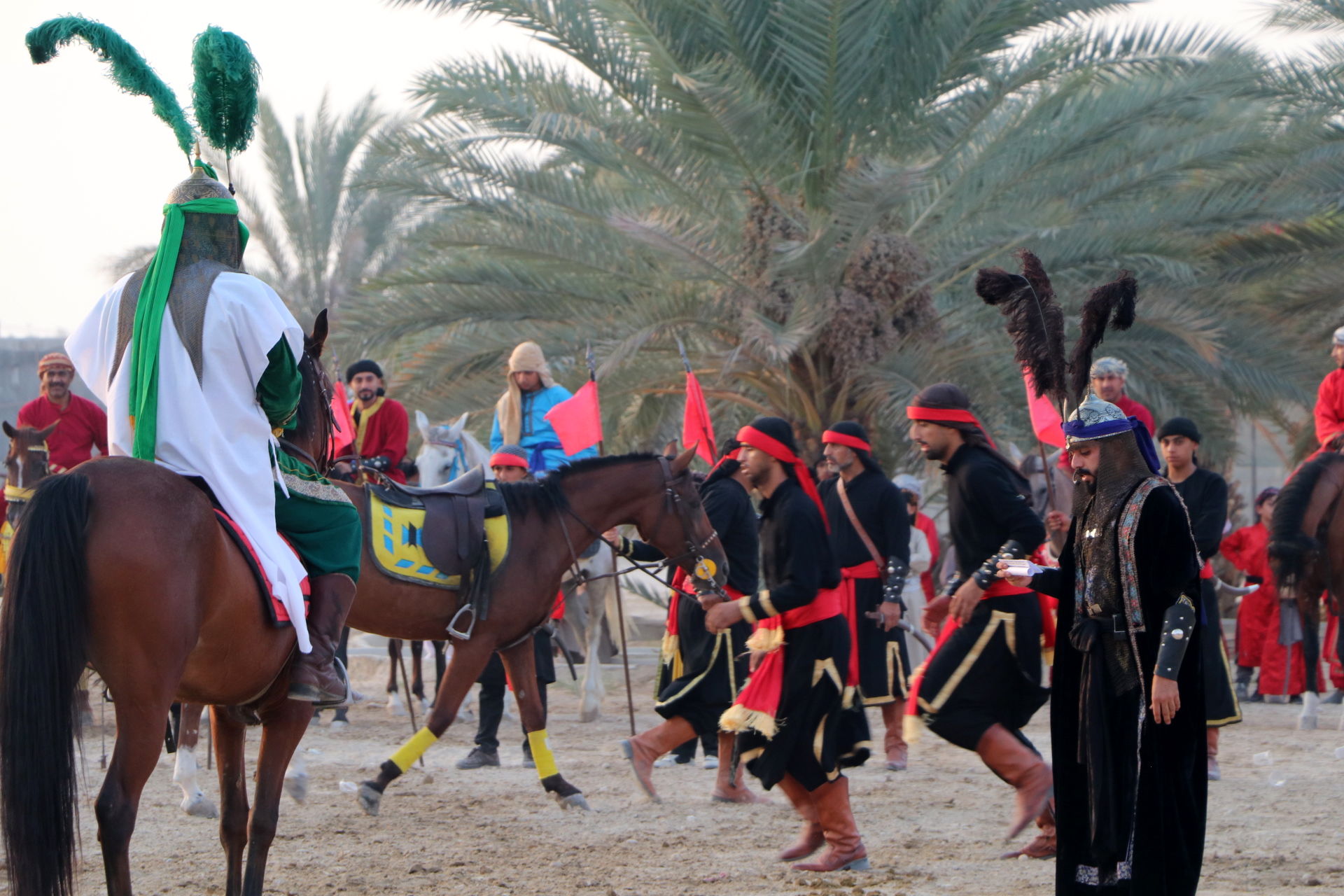 بازآفرینی نوجوان کربلا زیر آسمان لامرد