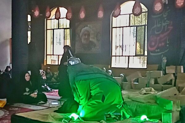 برگزاری مراسم شهادت دردانه حضرت اباعبدالله الحسین در شهرستان فیروزکوه