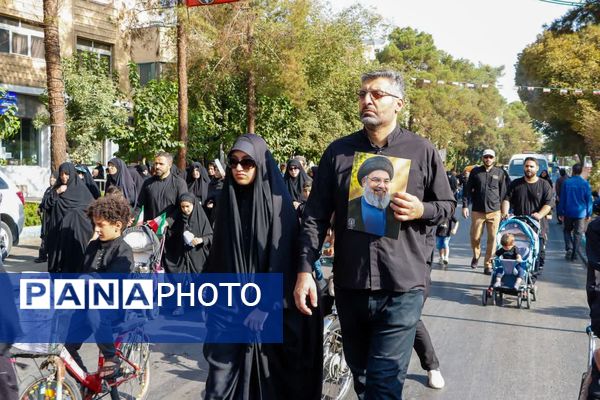 پیاده روی جاماندگان اربعین در اصفهان