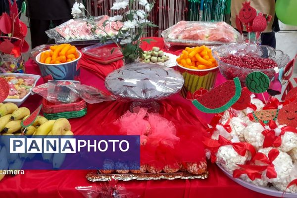 یلدای ایرانی در مدرسه نشر علم ورامین