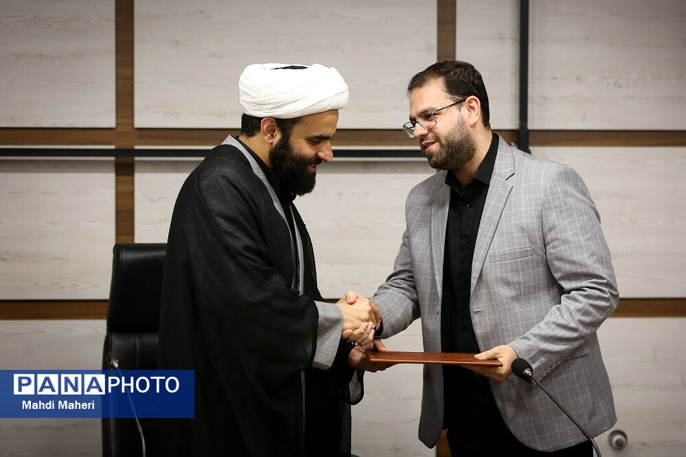 تکریم و معارفه قائم مقام سازمان دانش‌آموزی جمهوری اسلامی ایران