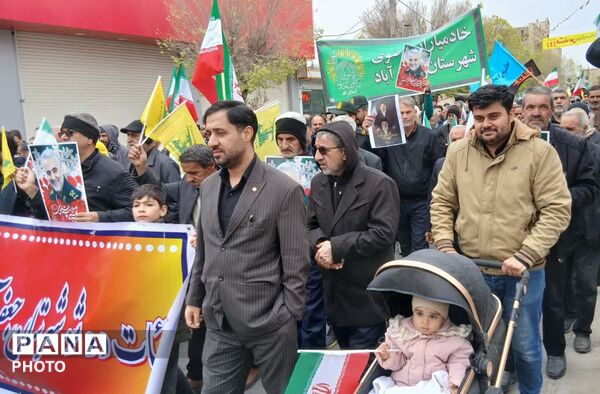روز جهانی قدس در شهرستان جعفرآباد قم 