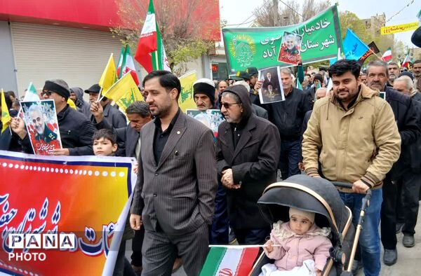 روز جهانی قدس در شهرستان جعفرآباد قم 