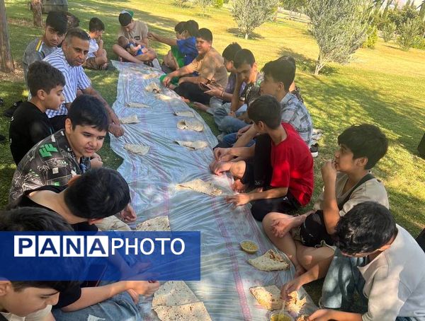 اردوی تابستانی مشهد مقدس دبیرستان پیشتازان جم