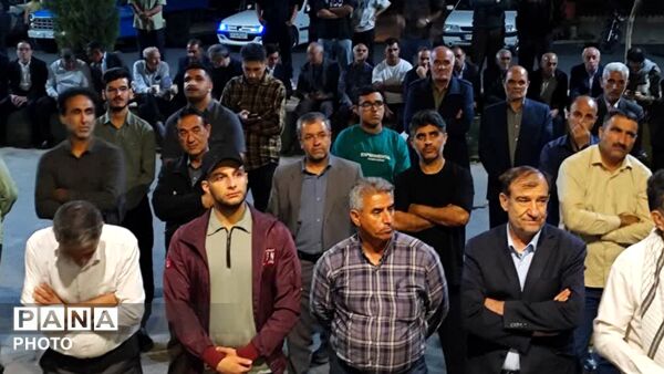 اقتدارحضور مردم رومشکان دراجتماعات شبانه