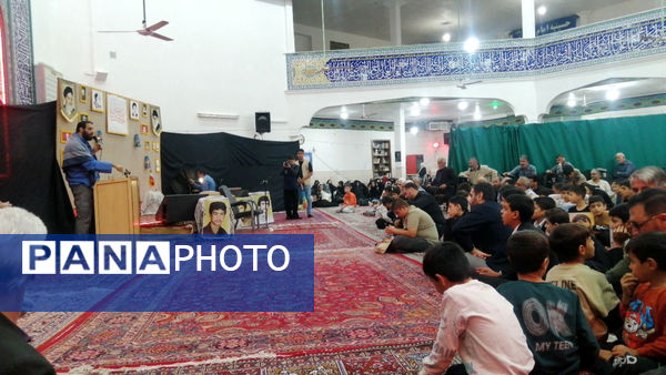 گرامیداشت یاد و خاطره شهدای دانش‌آموز شهرستان جعفرآباد