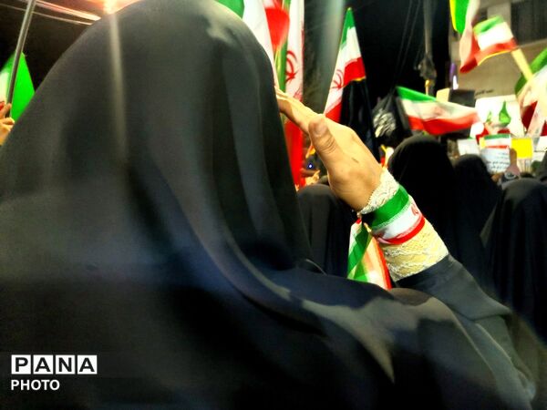 شب سی و چهارمین اقتدار خیابانی در شهرستان کاشمر 