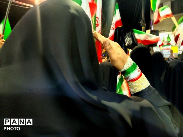 شب سی و چهارمین اقتدار خیابانی در شهرستان کاشمر 