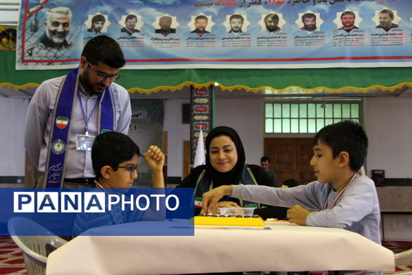  دومین جشنواره بازی های فکری سازمان دانش‌آموزی