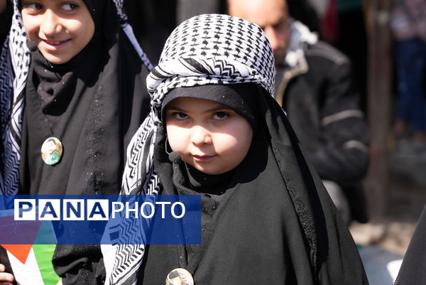 راهپیمایی روز قدس در یزد