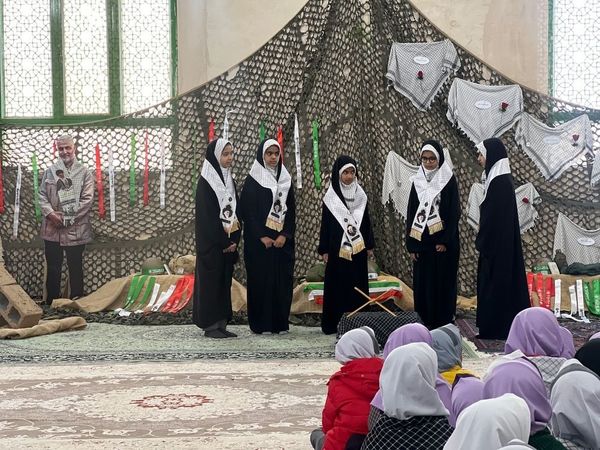 برگزاری گفتمان دینی در مدرسه عشایری دربند