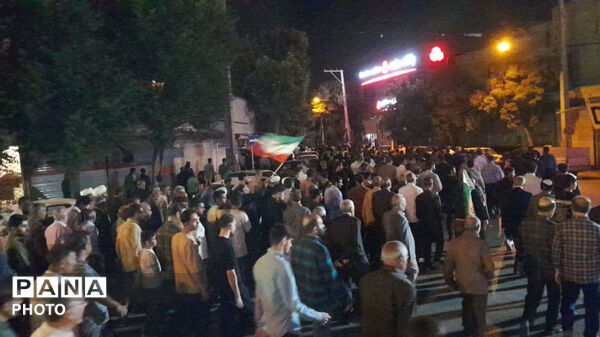 هم‌صدا در  میادین وخیانهای شهر کوهدشت در هشتاد ونهمین شب مقاومت