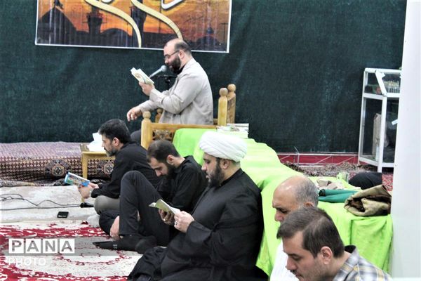 آیین روحبخش قرائت دعای عرفه در یادمان شهدای گمنام کوه خضر نبی(ع)