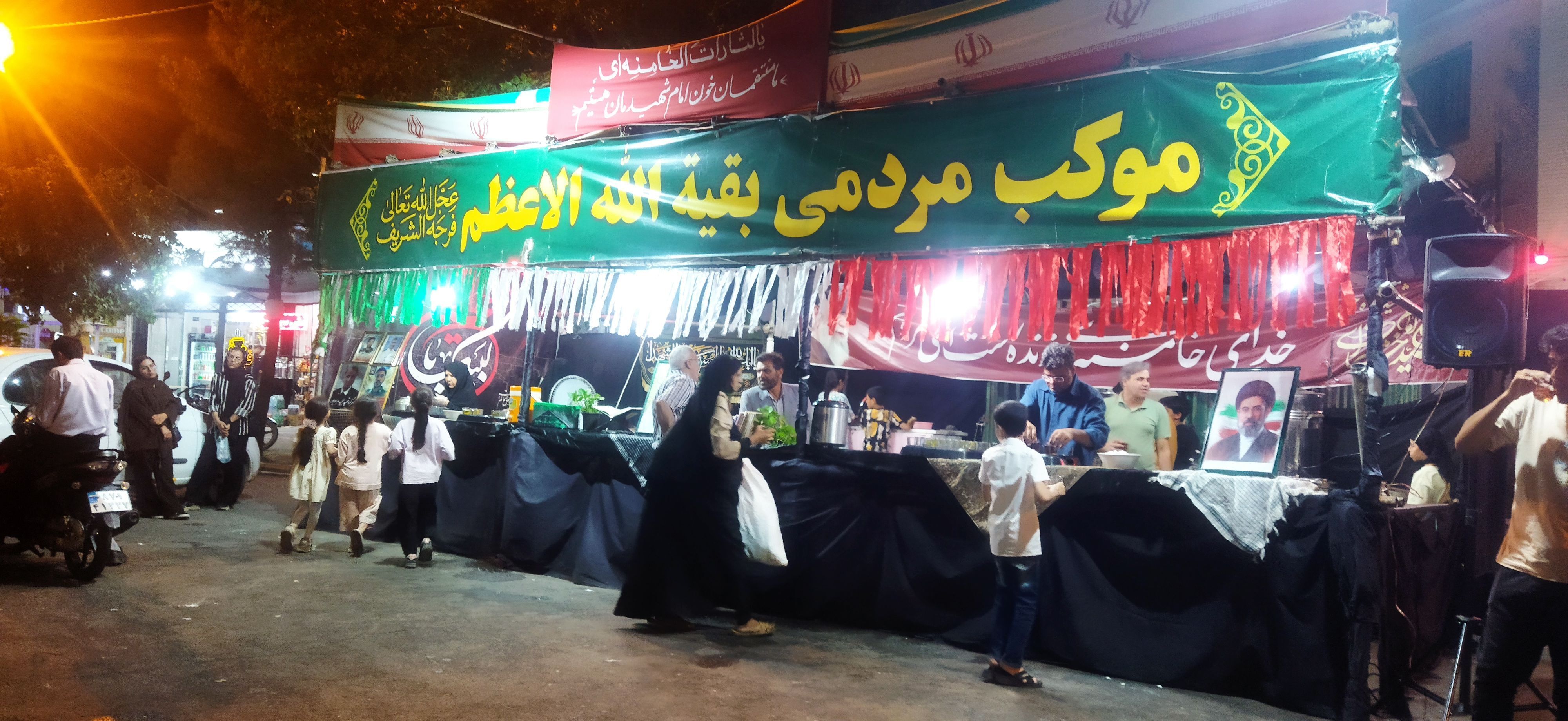 موکب مردمی بقیه الله الاعظم میزبان عاشقان اهل بیت