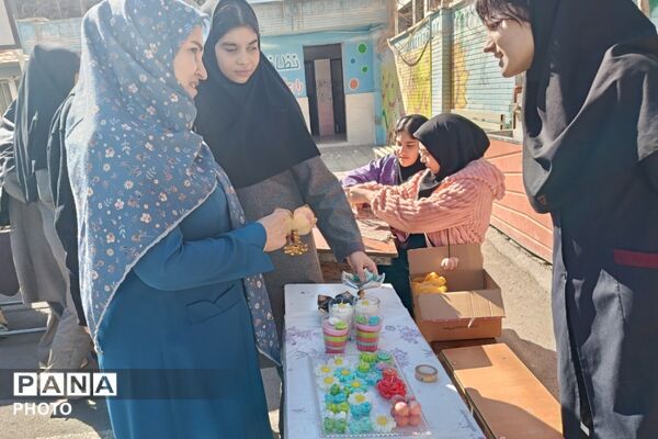 رنگِ خلاقیت در مدرسه رستمرودی پیچید