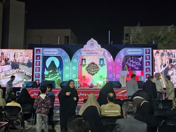 اولین سالروز تدفین شهید گمنام در شهرک شهید تندگویان شهرستان جم