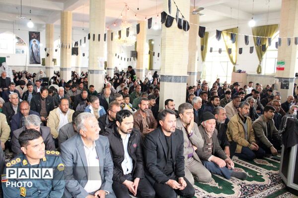 نماز عید فطر با حضور اهالی روستای شوراب صغیر