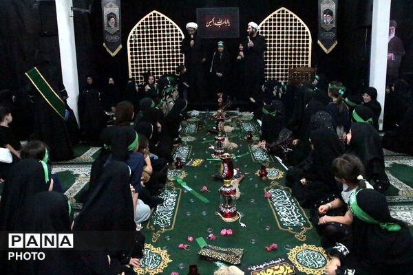 زمزمه‌های دخترانه در سوگِ دردانه حسین(ع)؛ محفلِ ارادت به حضرت رقیه(س) در اسلامشهر
