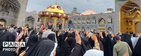 تجلیِ عشق و وفاداری؛ تلاطمِ جمعیت در میثاق با امام رضا (ع)