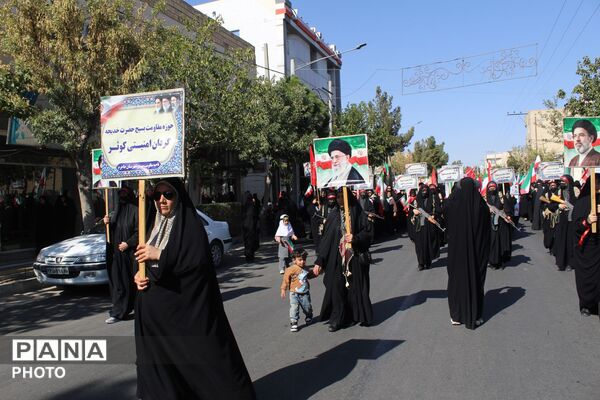 جلوه‌ای از اقتدار و همدلی در رزمایش سراسری «جانفدا» در شهرستان جاجرم