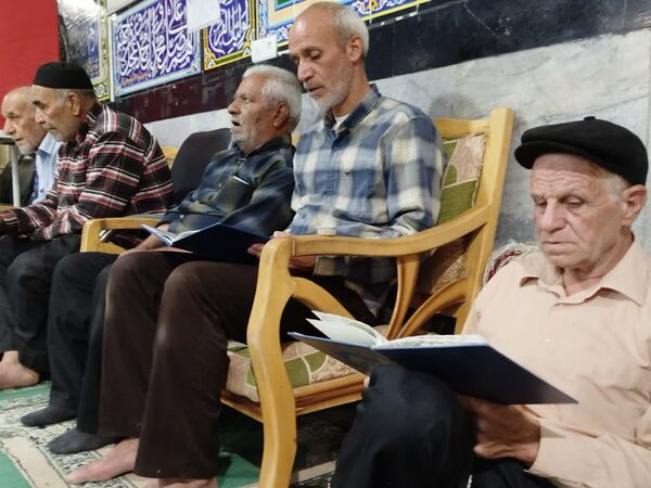 برگزاری مراسم اولین سالگرد شهادت خادم الرضا در شهر حسن آباد