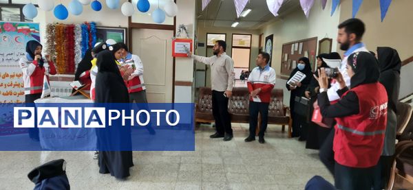آیین‌ افتتاحیه‌ تیم‌های‌ تخصصی‌ جوانان‌ هلال‌احمر‌ در شهرکرد 