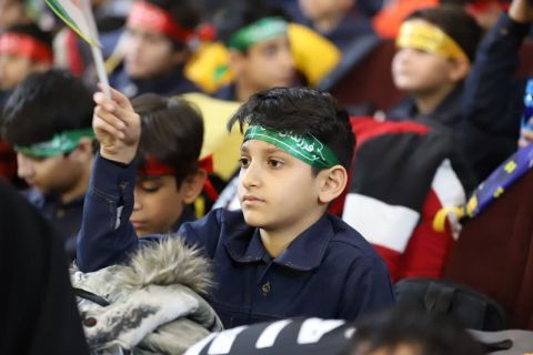 همایش ۱۵۰۰ نفری فرزندان حاج قاسم در تبریز 