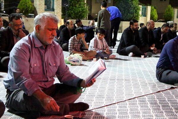 مراسم گرامیداشت شهید امیرحسین حسن‌نژاد در اکرمیه یزد