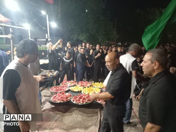 شام غریبان در فدافن نوای عزا در دل روستا