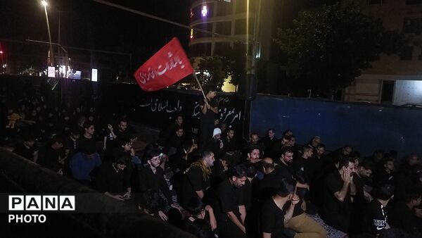مراسم شب تاسوعای حسینی در هیئت منتظران ظهور نیشابور 