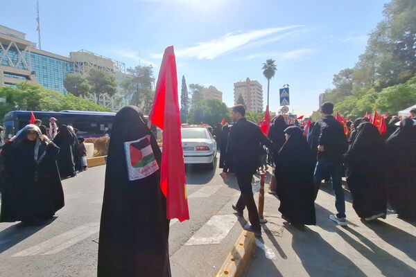مراسم راهپیمایی جاماندگان اربعین حسینی در شیراز