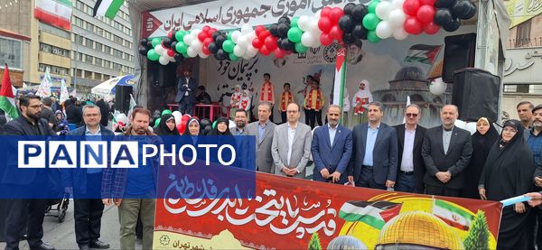 خروش ملت در روز قدس؛ حمایت بی‌وقفه از آرمان فلسطین