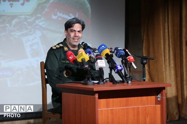 نشست خبری تشریح برنامه های سپاه و بسیج قم در هفته دفاع مقدس