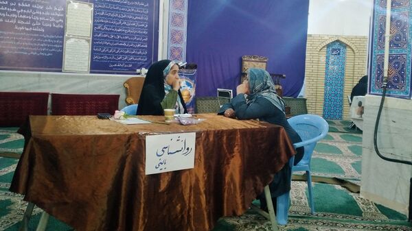 میزخدمت رایگان به‌مناسبت روز پرستار در ماهدشت‌ کرج