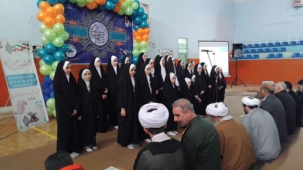 جشن چلچراغ آیه‌ها در سالن ورزشی ۲۲ بهمن اهر